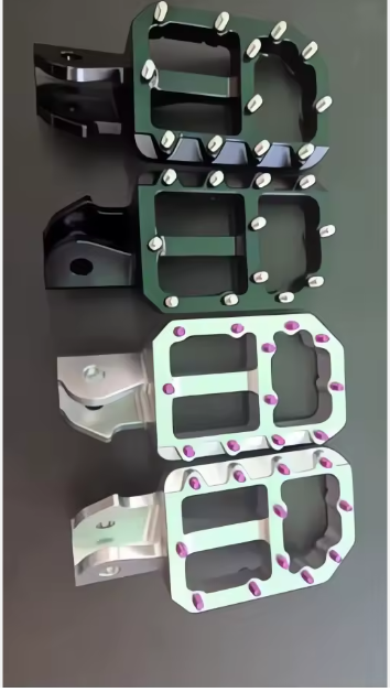 pricky style cnc aluminum wide foot pegs